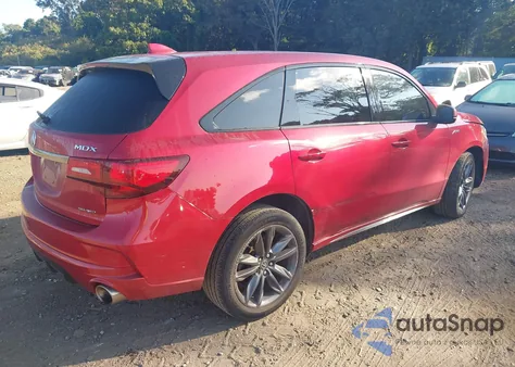 2019 Acura Mdx Tech A-Spec Pkgs из США, поврежденный, VIN 5J8YD4H03KL020412